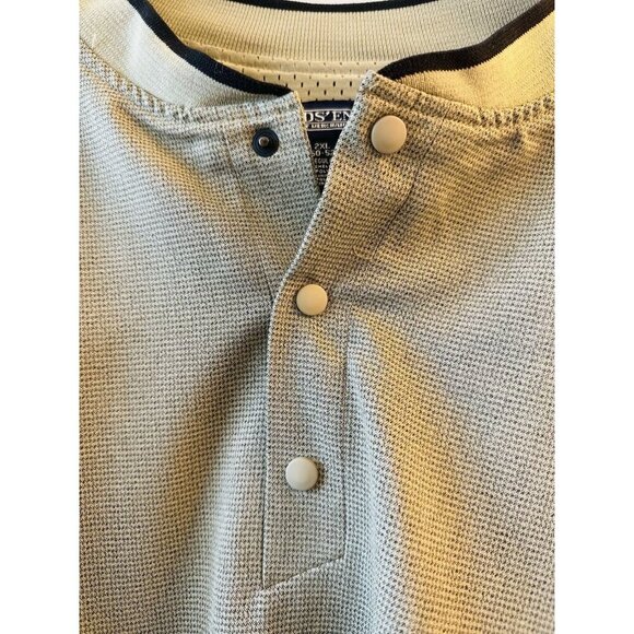 Lands' End Men's Sz 2XL 1/4 Performance Pullover Mesh Lining Golf Pockets Snap - Picture 1 of 11